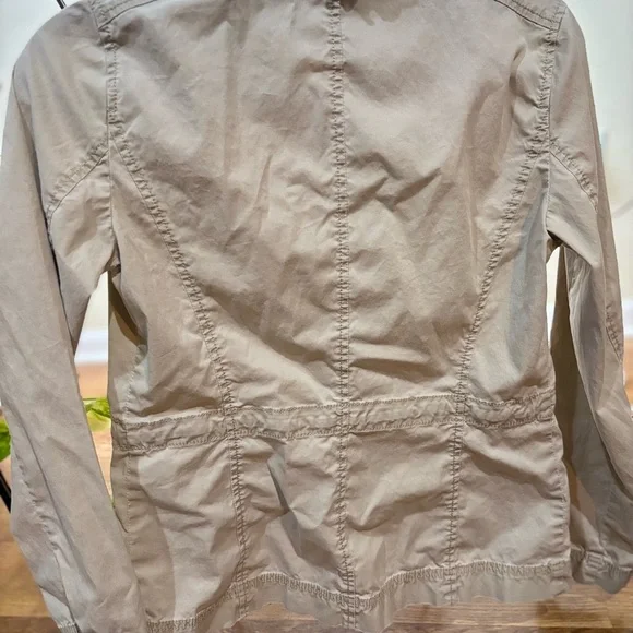 Eileen fisher Ruffle collar utility jacket - Picture 6 of 8